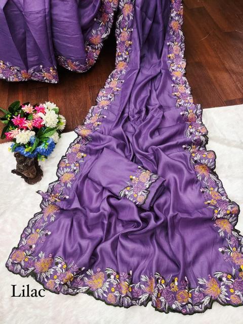 Krishnavi tussar silk fancy saree wholesale